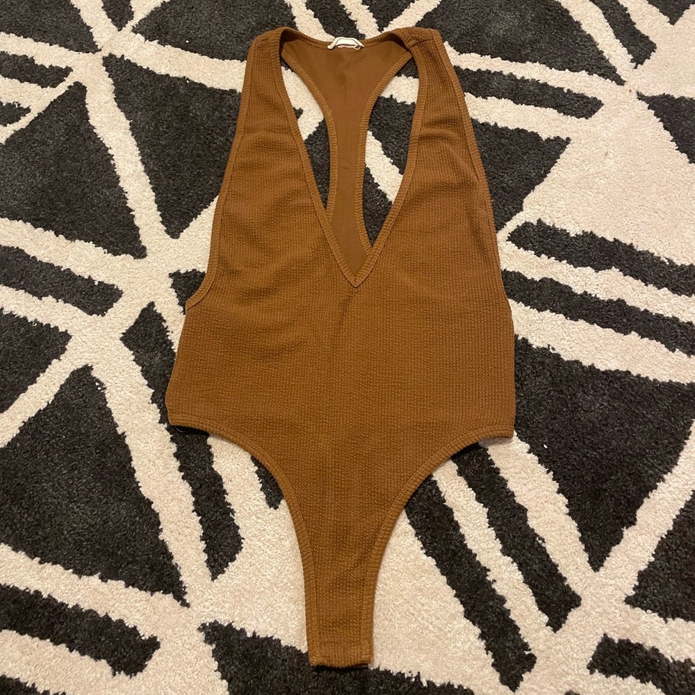 Plunge bodysuit